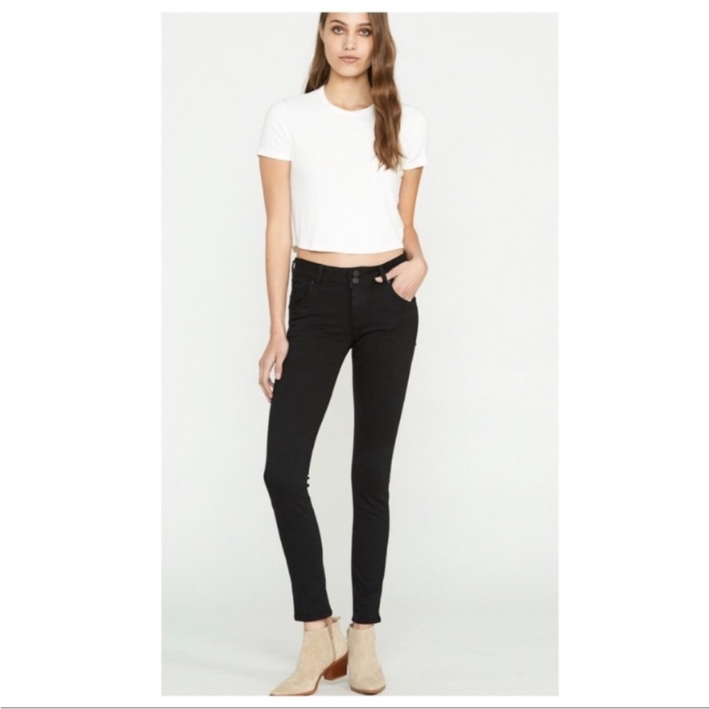 Hudson Collin Ankle Black‎ Skinny Jeans Size 31